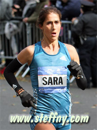 Sara Moreira wird beim Debüt in New York gleich Dritte
