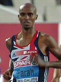 Mo Farah Weltmeister 10000 Meter