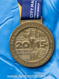 New York Marathon Medaille